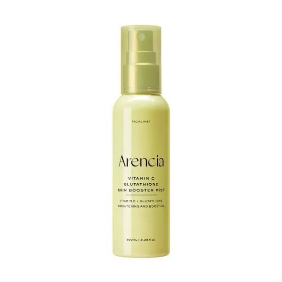 Arencia vitamine c glutathione skin booster mist 100 ml