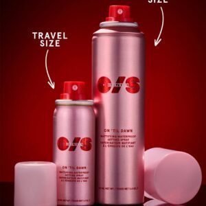 One size setting spray mattifiant waterproof